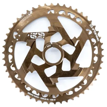 e*thirteen Helix Race 12-speed sprocket set 42–50 teeth bronze