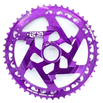 e*thirteen Helix Race 12-speed sprocket set 42–50 teeth Eggplant Purple