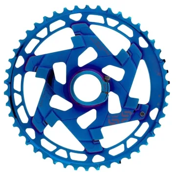 e*thirteen Helix Race aluminium sprocket, 11-speed, 46 teeth, blue