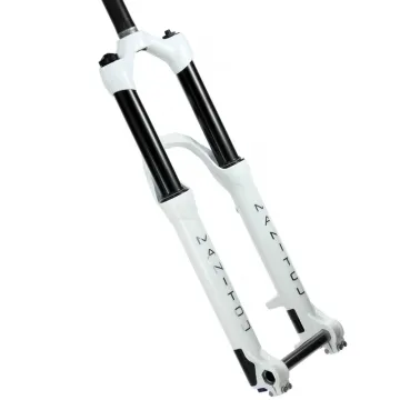 Manitou Circus Expert suspension fork, 26-inch, 1 1/8-inch steerer tube, 100 mm travel, white, QR20x110