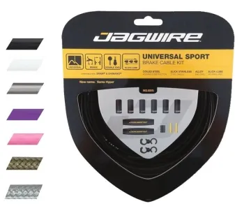 Jagwire Universal Sport Brake Cable Set Road/MTB Ice Grey