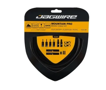 Jagwire Mountain Pro MTB Brake Cable Set, Black