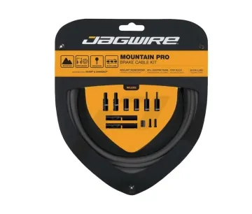 Jagwire Mountain Pro MTB Brake Cable Set, Ice Grey