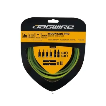Jagwire Mountain Pro MTB Brake Cable Set, green