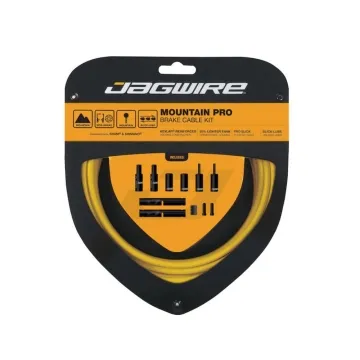 Jagwire Mountain Pro MTB Brake Cable Set, yellow