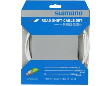 Shimano Road Cable Set SP41 OPTISLICK coated white