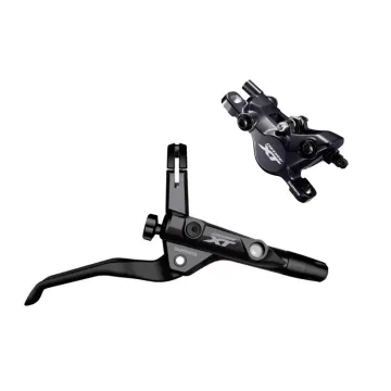 Shimano XT disc brake T8100/M8100 I-Spec II black 2-piston rear wheel right-hand lever