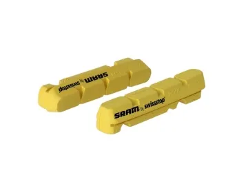 Sram S900 Direct Mount brake pads, yellow, for carbon rims, 1 pair