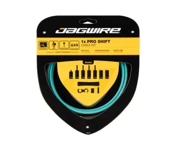 Jagwire Pro Shift 1x Cable Set Road/MTB Celeste