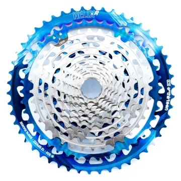 e*thirteen Helix Race Cassette MTB XD 12-speed 9-50 tooth range Intergalactic Blue