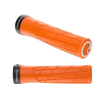 Ergon GA2 Lock-On Handlebar Grips 30mm Juicy Orange
