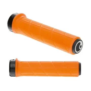 Ergon GD1 Evo Slim Factory Lock-On Handlebar Grips Frozen Orange