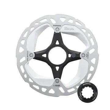 Shimano Deore XT RT-EM810-E IceTech brake disc with magnets | 160 mm Centerlock internal lockring