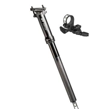 DT Swiss D 232 One Vario carbon seatpost 27.2 x 400 mm, 60 mm travel, incl. L1 Remote Trigger clamp