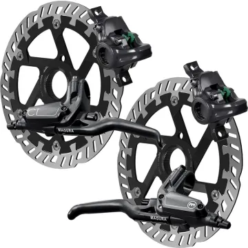 Magura MT C4 Disc Set Brakes + MDR-P Centerlock Discs