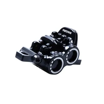 Magura MT5 ABS disc brake caliper, 4-piston, black, with pads