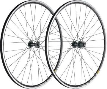 Shimano 105 R7000 NoDisc hub set + Mavic CXP Pro rims, black | built by TNC