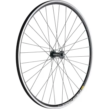 Front wheel Shimano 105 hub HB-R7000 NoDisc + Mavic CXP Pro rim black | built by TNC