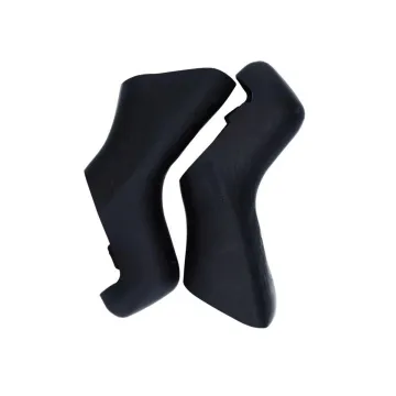 Shimano DURA-ACE Di2 ST-R9250 STI shift-brake lever spare part | Pair of black rubber grips
