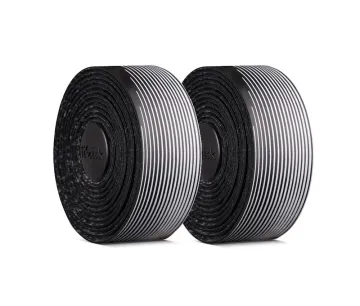 Fizik Vento Microtex Tacky Bi-Colour 2mm Black and White Handlebar Tape