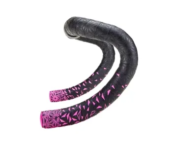 Supacaz Super Sticky Kush Star Fade Handlebar Tape Neon Pink