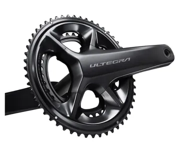 Shimano Ultegra FC-R8100 crankset, 50-34 tooth ratio, 12-speed, 165 mm length