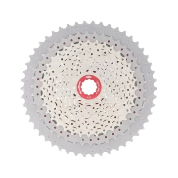 SunRace CSMX80 MTB HG 11-speed cassette, 11-51 teeth, metallic
