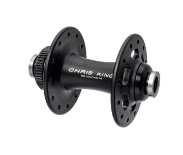 Chris King R45D front hub 12x100 Disc Centerlock 24-hole matt black | matt black