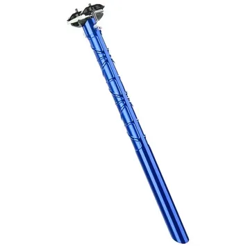 Tune Leichtes Stück Aluminium seatpost 0 mm offset 27.2 x 340 mm blue