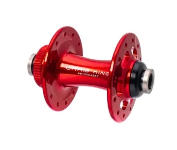Chris King R45D front hub 12x100 Disc Centerlock 32-hole red | red