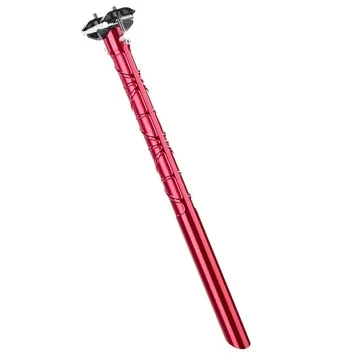 Tune Leichtes Stück Aluminium seatpost 0 mm offset 27.2 x 420 mm red