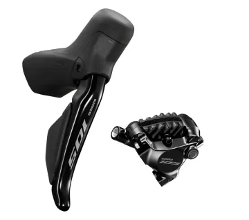Shimano 105 DI2 STI disc brake lever ST-R7170-R (right) 12-speed + BR-R7170 brake caliper