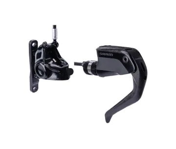 Sram S900 TT Aero HRD brake lever + flat-mount disc brake (front wheel)