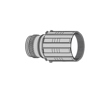 Chris King R45D Rear Hub Spare Part | Shimano HG Freewheel Body, Black