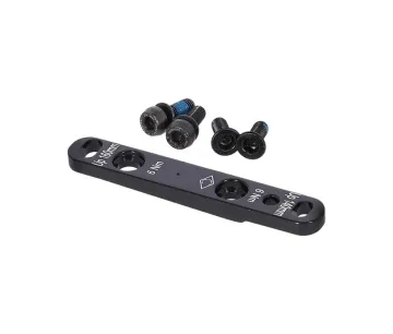 Campagnolo Falt Mount Disc Adapter, front 140/160 mm, including bolts