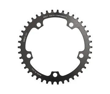Wolf Tooth Drop Stop B Chainring - Road / Gravel / CX 130mm BCD 9-12-speed 42 teeth