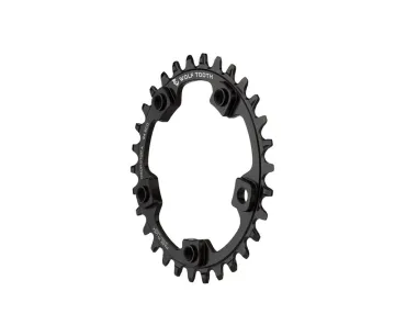 Wolf Tooth Drop Stop A Chainring - Vintage / Surley OD 94mm bolt circle Hidden Bolt 9-12-speed 28 teeth