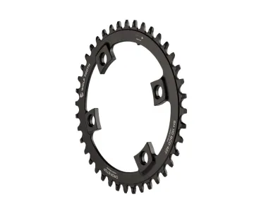 Wolf Tooth Drop Stop B Oval Chainring – Shimano 110mm asymmetrical 9-12-speed chainring 46 teeth