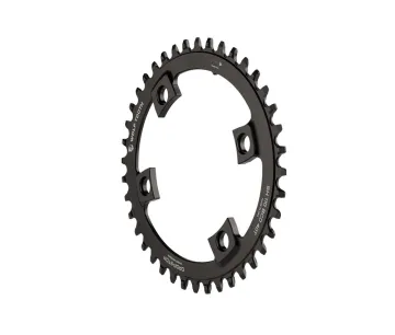 Wolf Tooth Drop Stop B Oval Chainring – Shimano 110mm asymmetrical 9-12-speed 44-tooth