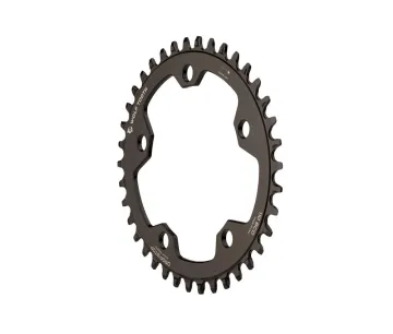 Wolf Tooth Drop Stop B Oval Chainring - Road / Gravel / CX / 110mm bolt circle 9-12-speed 40 teeth