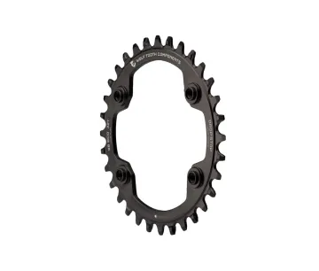 Wolf Tooth Drop Stop A Chainring - Shimano XTR 96mm bolt circle, asymmetrical, 9-12-speed, 32 teeth