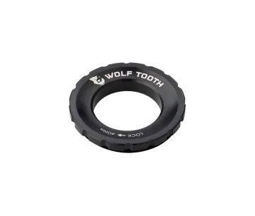 Wolf Tooth Centerlock Lockring – external thread, aluminium, black
