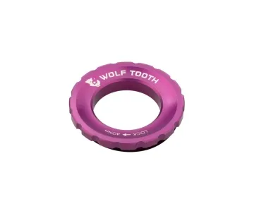 Wolf Tooth Centerlock Lockring – external thread, aluminium, purple