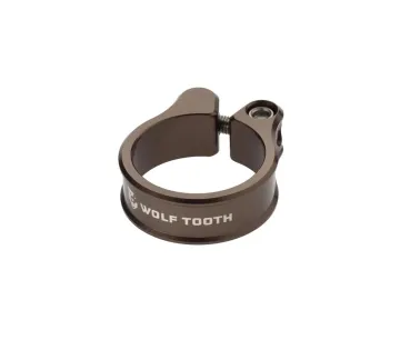Wolf Tooth Seatpost Clamp – 34.9 mm threaded aluminium espresso