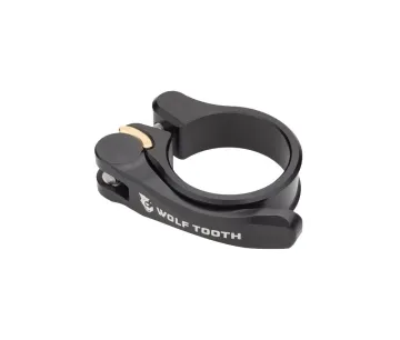 Wolf Tooth Seatpost Clamp – 28.6 mm Quick Release Aluminium Black