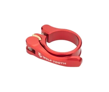 Wolf Tooth Seatpost Clamp – 31.8 mm Quick-release Aluminium Red