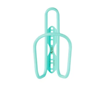 Wolf Tooth Morse Bottle Cage – Titanium Ceramic Turquoise Limited Edition
