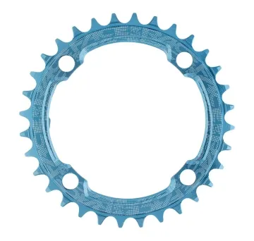 Race Face Single Narrow Wide Chainring 32 Teeth 104 Lk Blue - Remaining stock