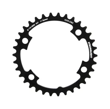 Stronglight Type 105 FC-5800 Road Bike Chainring 4-arm 110mm bolt circle diameter (internal) black 34 teeth