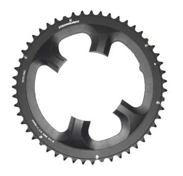 Stronglight Type 105 FC-5800 Road Bike Chainring 4-arm 110mm bolt circle diameter (outer) black 52 teeth